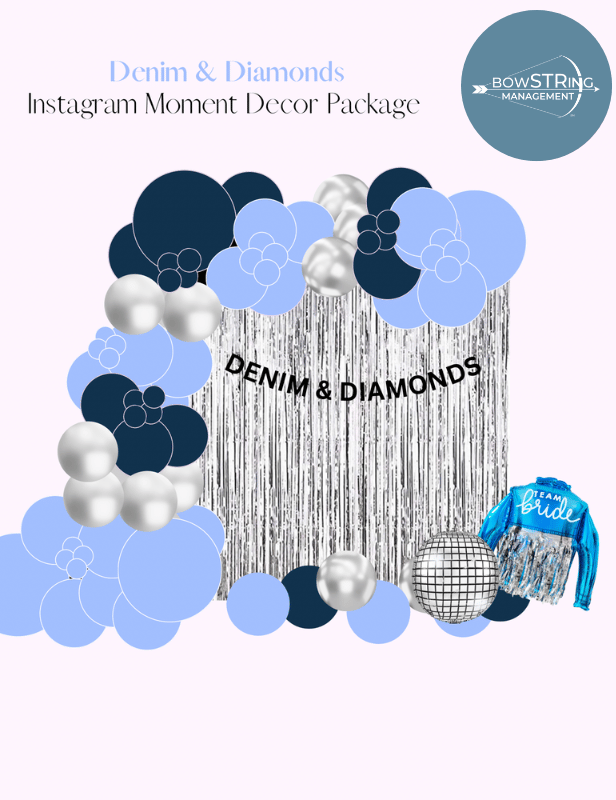 Package 1 INSTAGRAM MOMENT - Denim & Diamonds