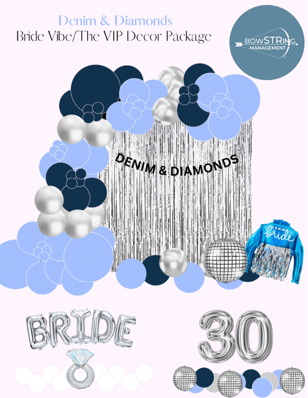 Package 2 Bride Vibe / The VIP - Denim & Diamonds